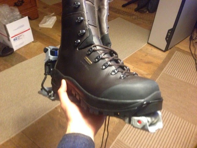 Climbing boot part 3